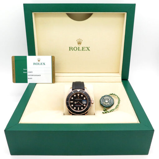 Rolex 116655 Yachtmaster 18K Rose Gold - Image 2