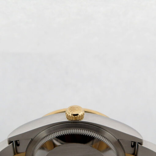 Rolex 126283RBR Datejust 18K/SS with Silver Roman Dial & Diamond Bezel on Oyster - Image 4