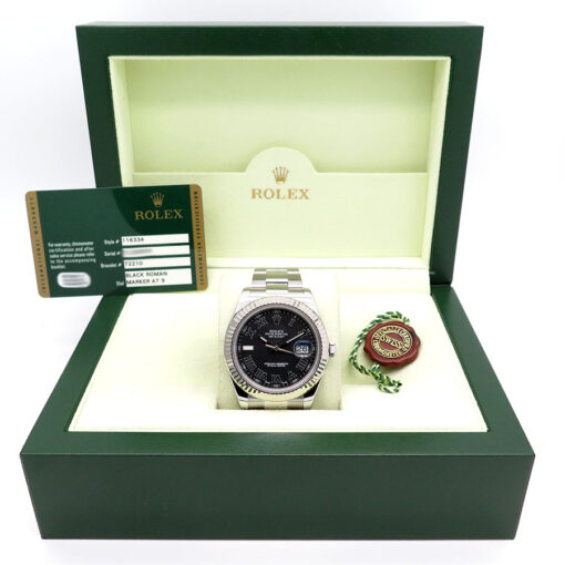 Rolex 116334 Datejust II with Black Roman Dial on Oyster - Image 2