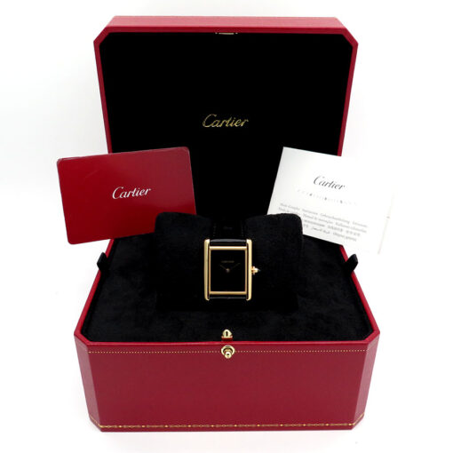Alternative view of Cartier WGTA0091 Tank Louis Large 18K Yellow Gold Manual Wind