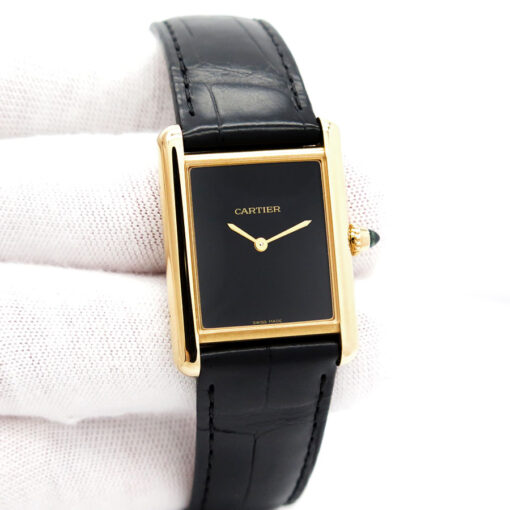 Cartier WGTA0091 Tank Louis Large 18K Yellow Gold Manual Wind