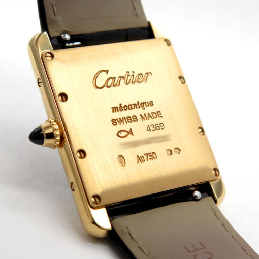 Cartier WGTA0091 Tank Louis Large 18K Yellow Gold Manual Wind - Image 4