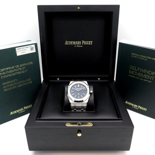 Audemars Piguet 15202ST Royal Oak "Jumbo" Ultra Thin with Blue Dial - Image 2