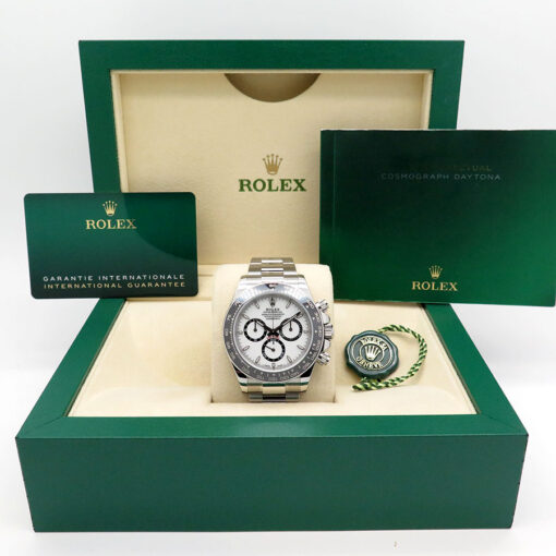Rolex 126500LN Cosmograph Daytona with White Dial - Image 2
