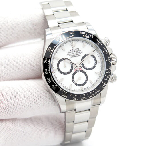 Rolex 126500LN Cosmograph Daytona with White Dial