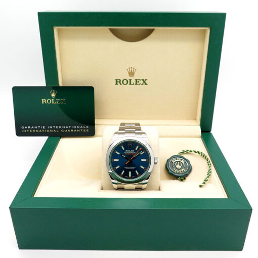 Rolex 116400GV Milgauss with Blue Dial - Image 2