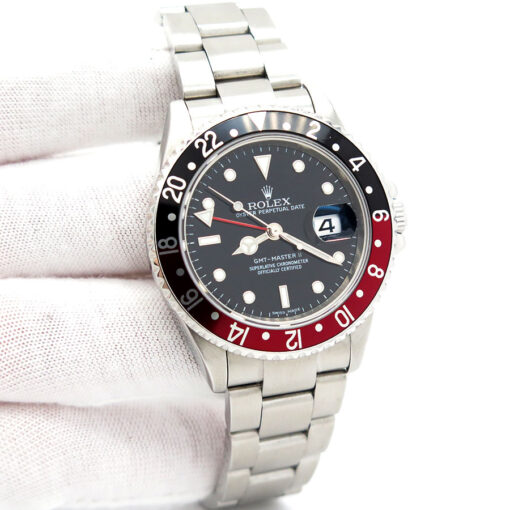 Rolex 16710 GMT Master II with Red/Black Bezel