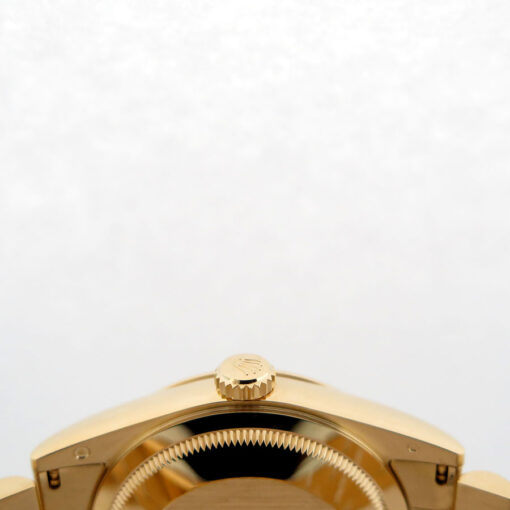 Rolex 118238 Day Date 18K Yellow Gold with Champagne Stick Dial - Image 4