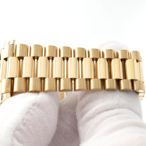 Rolex 228238 Day Date 40 18K Yellow Gold with Black Diamond Baguette Dial - Image 6