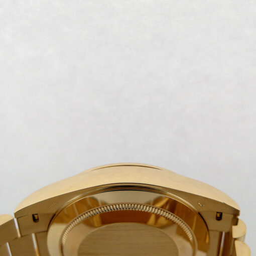 Rolex 228238 Day Date 40 18K Yellow Gold with Black Diamond Baguette Dial - Image 5
