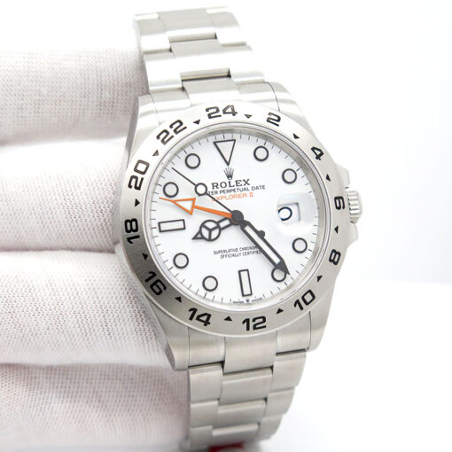 Rolex 226570 Explorer II with White Dial