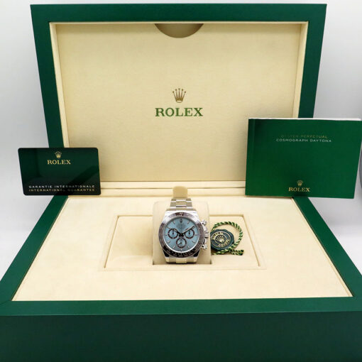 Rolex 126506 Cosmograph Daytona Platinum with Ice Blue Dial - Image 2