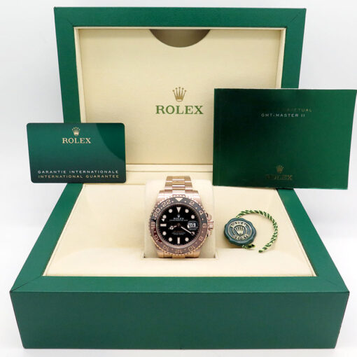Rolex 126715CHNR GMT Master II 18K Rose Gold - Image 2