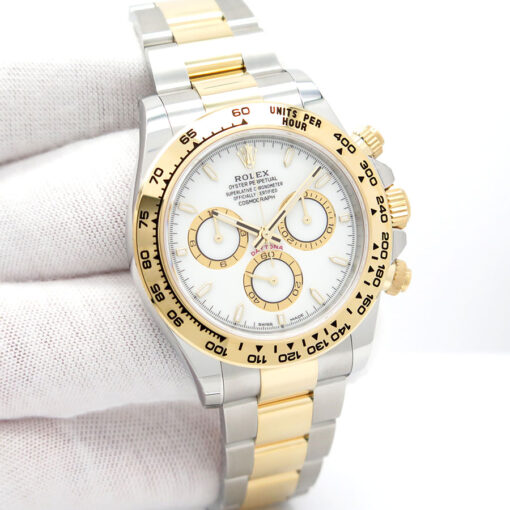 Rolex 126503 Cosmograph Daytona 18K/SS with White Dial