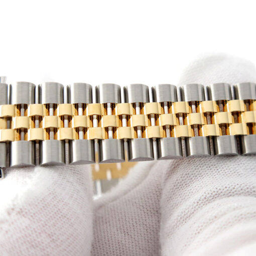 Rolex 278243 Datejust 18K/SS with Olive Green Diamond Floral Motif Dial on Jubilee - Image 7