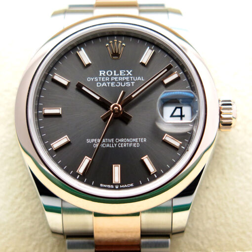 Rolex 278241 Datejust 18K/SS with Slate Stick Dial on Oyster - Image 3