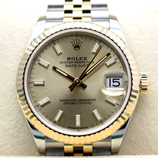 Rolex 278273 Datejust 18K/SS with Champagne Stick Dial on Jubilee - Image 3