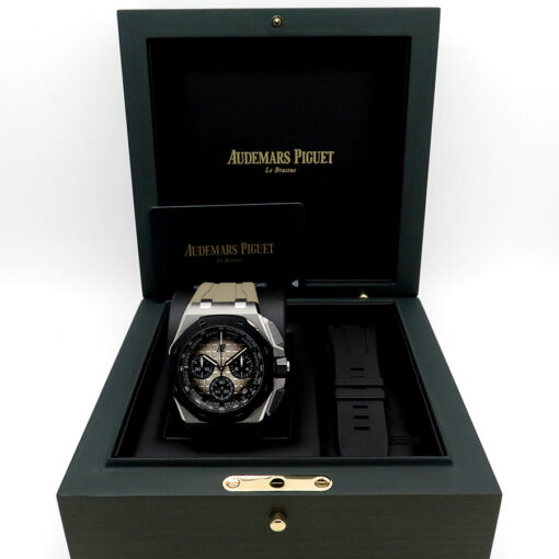 Alternative view of Audemars Piguet 26420SO Royal Oak Offshore Chronograph with Smoked Taupe Dial