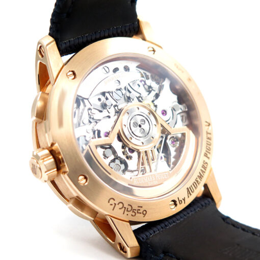 Audemars Piguet 26393OR Code 11.59 Chronograph 18K Rose Gold with Blue Dial - Image 4