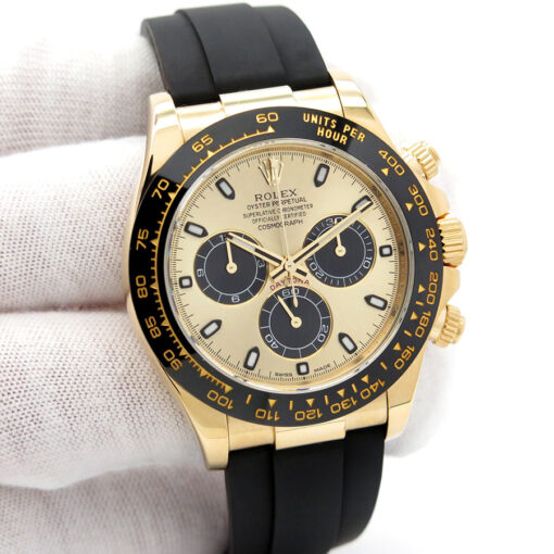 Rolex 116518LN Cosmograph Daytona 18K Yellow Gold with Champagne Dial