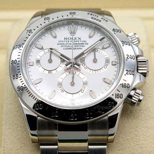 Rolex 116520 Cosmograph Daytona with White Dial - Image 3