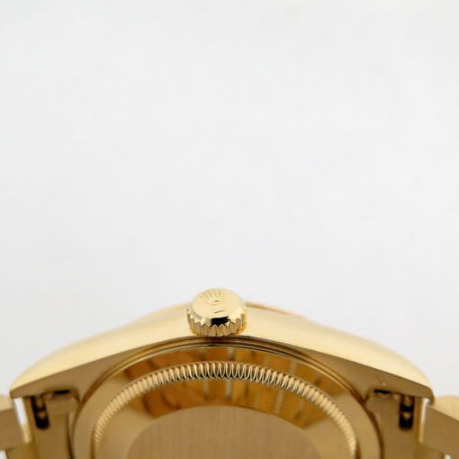 Rolex 18238 Day Date 18K Yellow Gold with White Roman Dial - Image 4