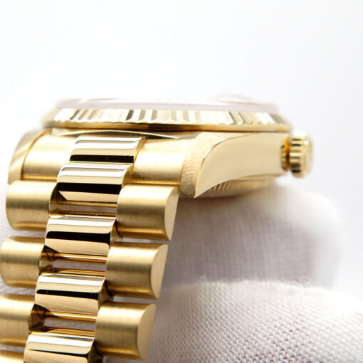 Rolex 18238 Day Date 18K Yellow Gold with White Roman Dial - Image 8