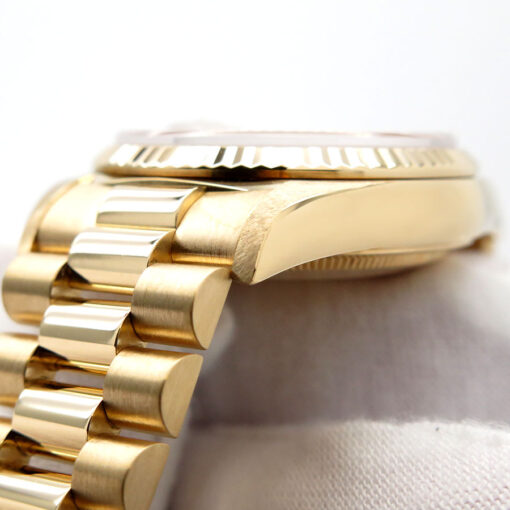 Rolex 18238 Day Date 18K Yellow Gold with White Roman Dial - Image 6