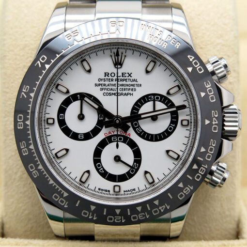 Rolex 116500LN Cosmograph Daytona with White Dial - Image 3
