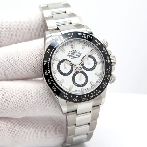 Rolex 116500LN Cosmograph Daytona with White Dial