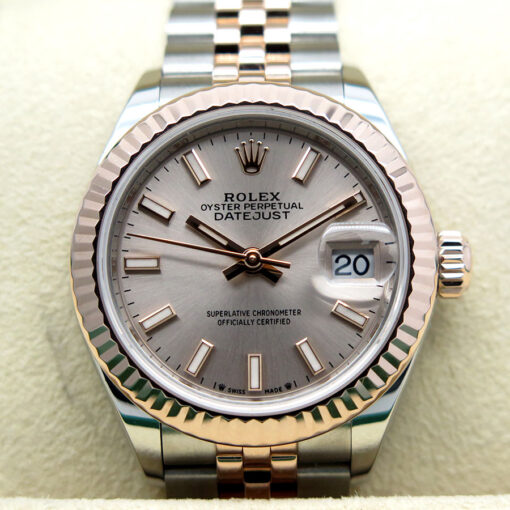 Rolex 279171 Datejust 18K/SS with Sundust Stick Dial on Jubilee - Image 8