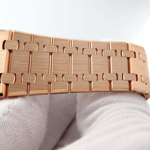 Audemars Piguet 15500OR Royal Oak 18K Rose Gold with Black Dial - Image 9