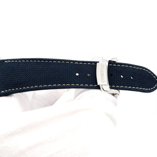 Patek Philippe 5822P Platinum Cubitus Day & Date Automatic with Blue Dial (New Model) - Image 7