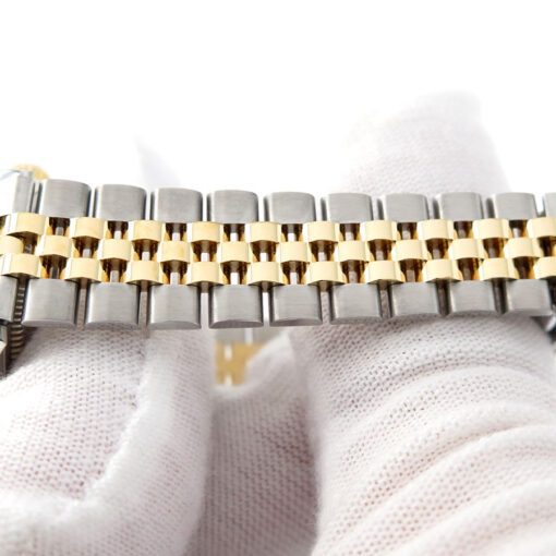 Rolex 279173 Datejust 18K/SS with Silver Diamond Dial on Jubilee - Image 8