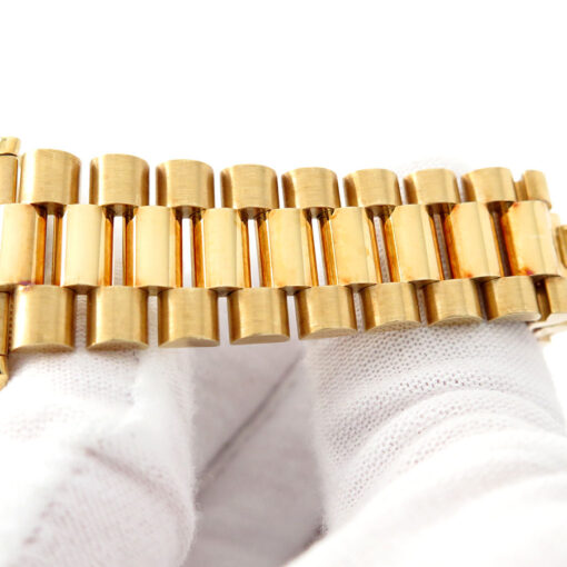 Rolex 118238 Day Date 18K Yellow Gold with Champagne Diamond Dial - Image 8
