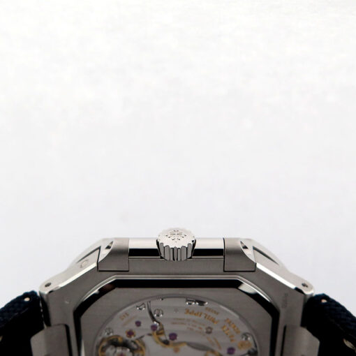 Patek Philippe 5822P Platinum Cubitus Day & Date Automatic with Blue Dial (New Model) - Image 5