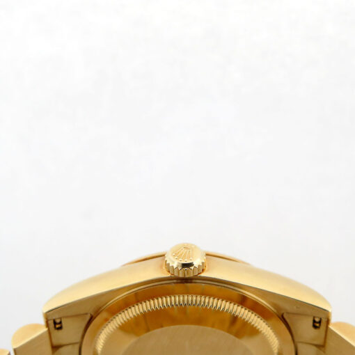Rolex 118238 Day Date 18K Yellow Gold with Champagne Diamond Dial - Image 4