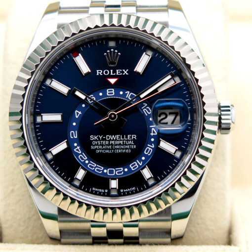 Rolex 336934 Skydweller with Blue Dial on Jubilee - Image 3