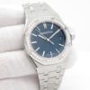 Audemars Piguet 15551ST Royal Oak 37mm with Blue Dial and Diamond Bezel