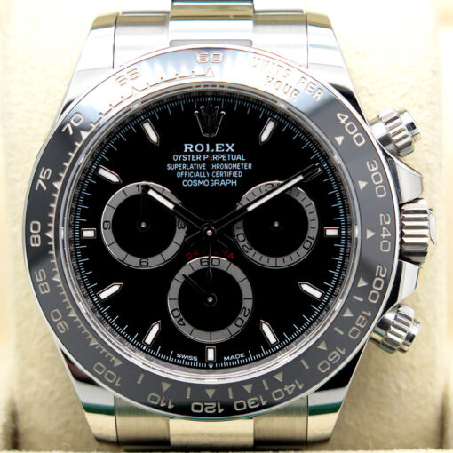 Rolex 126500LN Cosmograph Daytona with Black Dial - Image 3