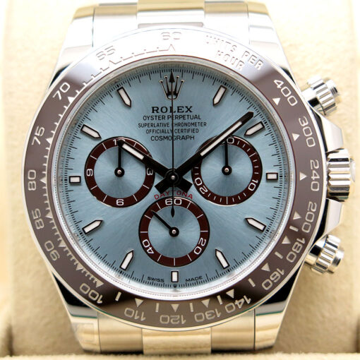 Rolex 126506 Cosmograph Daytona Platinum with Ice Blue Dial - Image 3