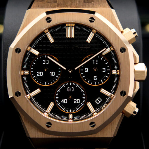 Audemars Piguet 26240OR Royal Oak Chronograph with Black Dial - Image 4