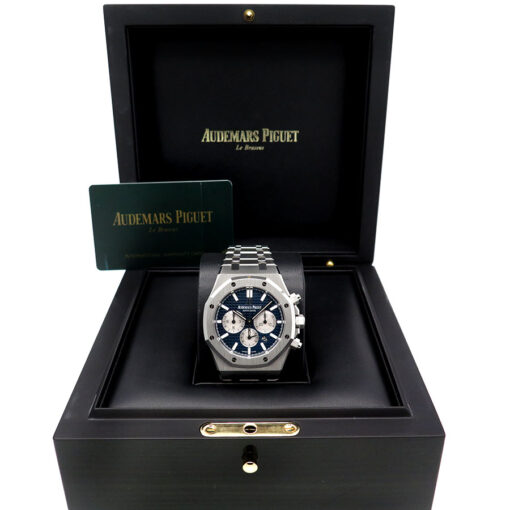 Audemars Piguet 26331ST Royal Oak Chronograph with Blue Dial - Image 2
