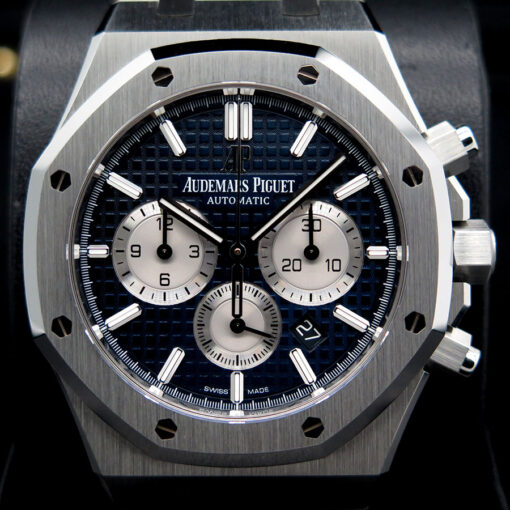 Audemars Piguet 26331ST Royal Oak Chronograph with Blue Dial - Image 4