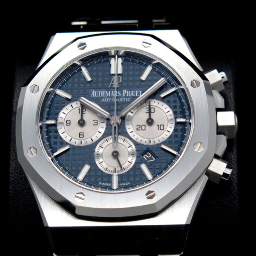 Audemars Piguet 26331ST Royal Oak Chronograph with Blue Dial - Image 3