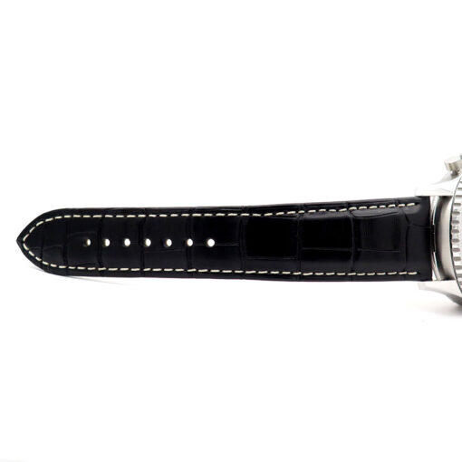 Breitling AB0137 Navitimer B01 Chronograph 46mm with Black Dial on Strap - Image 8