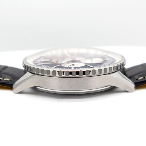 Breitling AB0137 Navitimer B01 Chronograph 46mm with Black Dial on Strap - Image 6