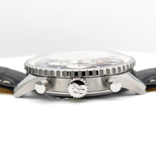 Breitling AB0137 Navitimer B01 Chronograph 46mm with Black Dial on Strap - Image 5