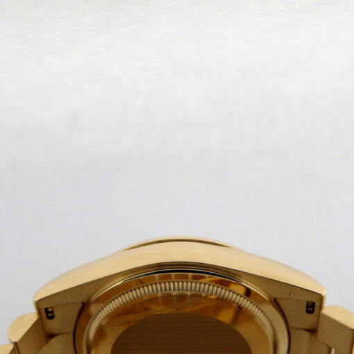 Rolex 118238 Day Date 18K Yellow Gold with Silver Diamond Dial - Image 5