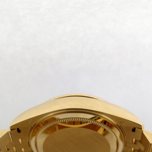Rolex 336938 Skydweller 18K Yellow Gold with Bright Green Dial on Jubilee - Image 6